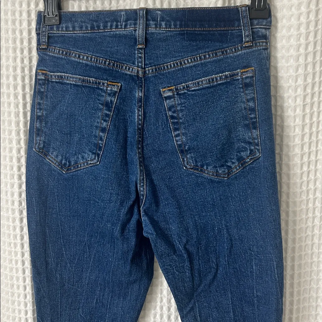 Abercrombie & Fitch The 90’s Slim Straight Ultra High Rise Curve Love Jeans - Image 7