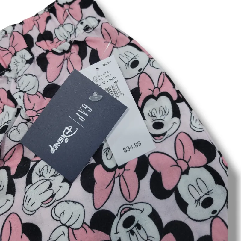 Gap Shorts Size Small Women's Disney Minnie Mouse Poplin PJ Shorts Lounge  - Image 3
