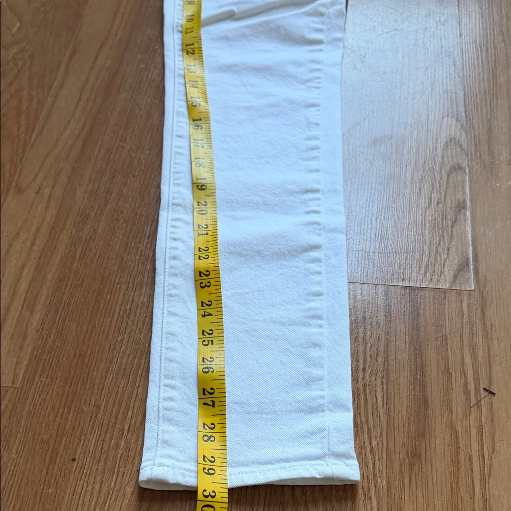 PAIGE Women's Crisp White Skinny Jeans - Image 4