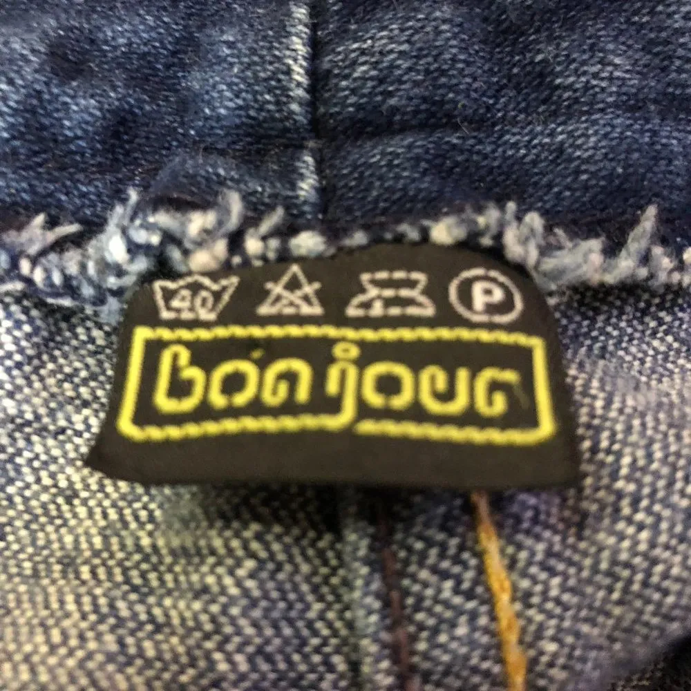 Vintage Bon Jour Jeans Juniors 11/12 Used Hemmed - Image 9