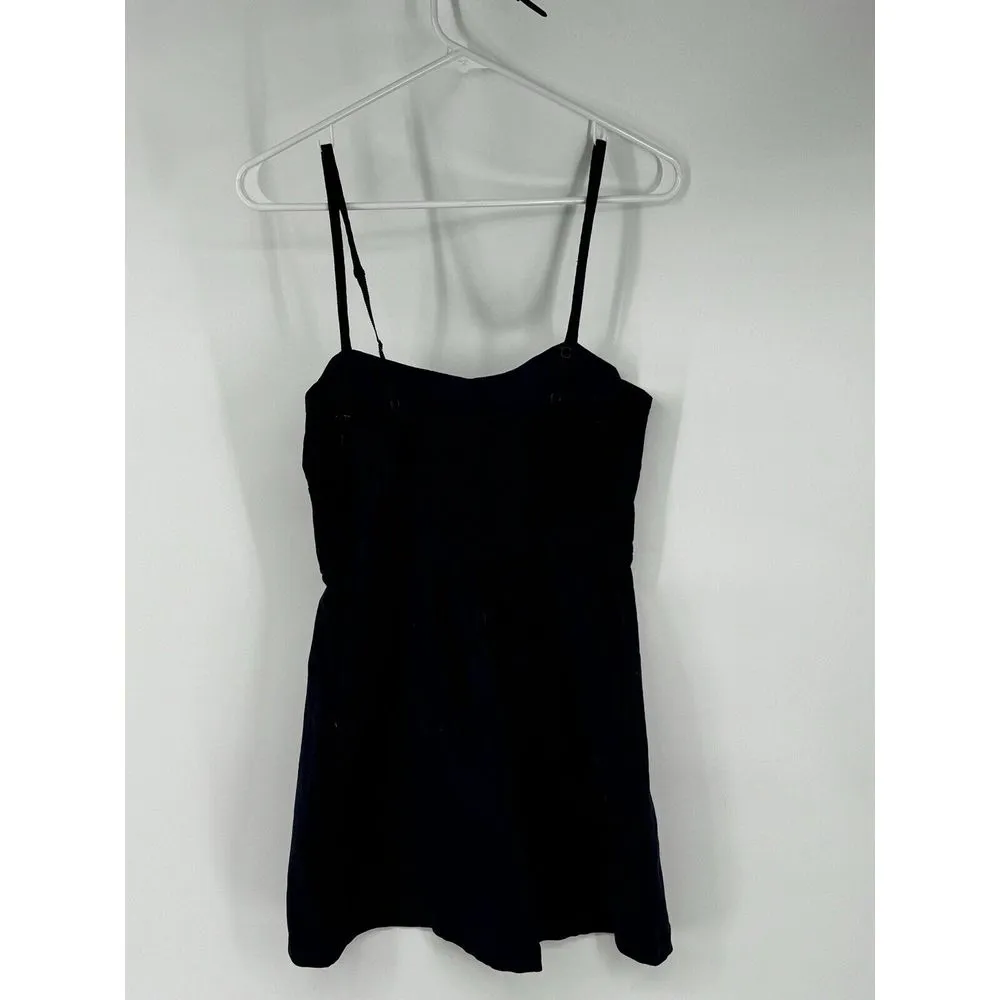 Urban Outfitters‎ Dark Purple Bustier Velvet Dress Size Medium - Image 2