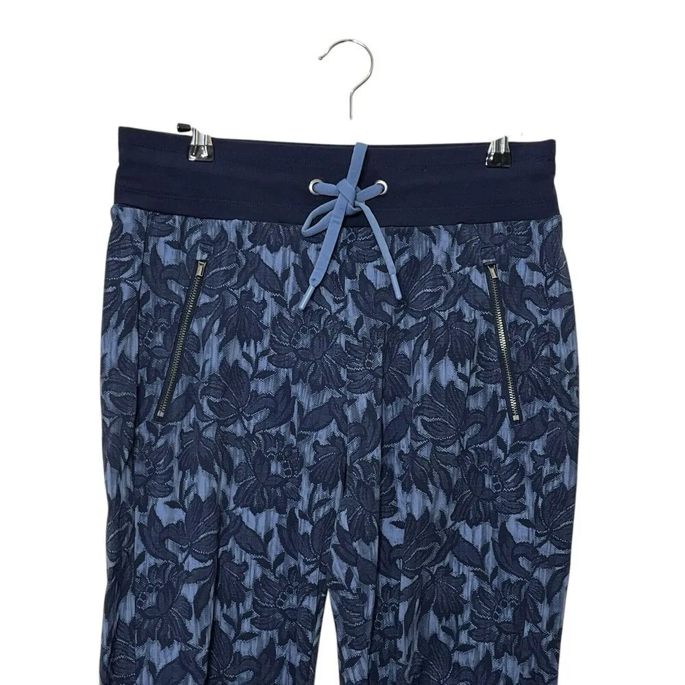 Athleta Trekkie North Jogger Pants Women’s Medium Blue Zip Pocket Tapered Casual - Image 5