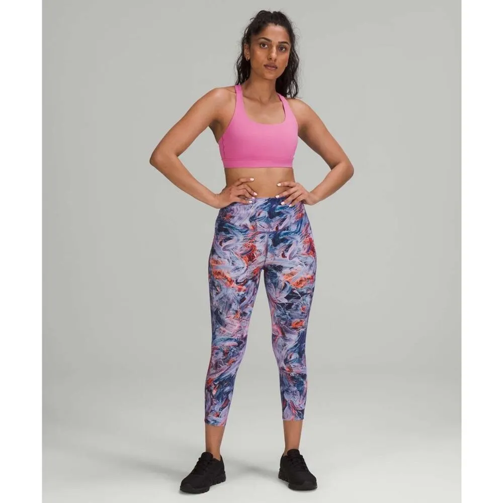 Lululemon Women's‎ Plus Size 20 Blue/Purple High-Rise Crop Leggings 23" - Image 6