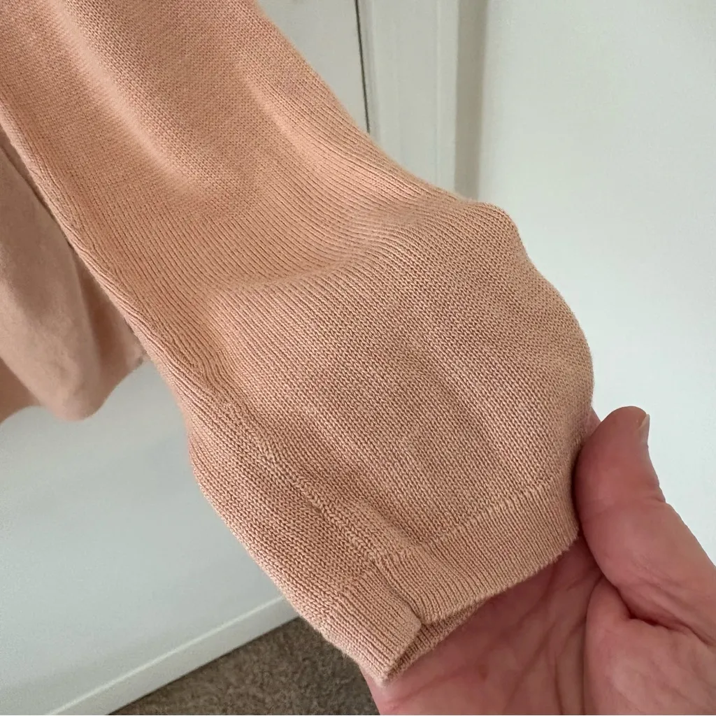 Eileen Fisher Tencel Silk Blend Petal Pink Tunic. Size XXS. - Image 4