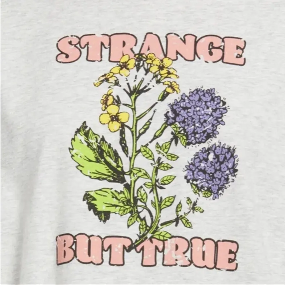 BP Nordstrom Strange But True Floral Graphic Cotton Long Sleeve Tee M - Image 8