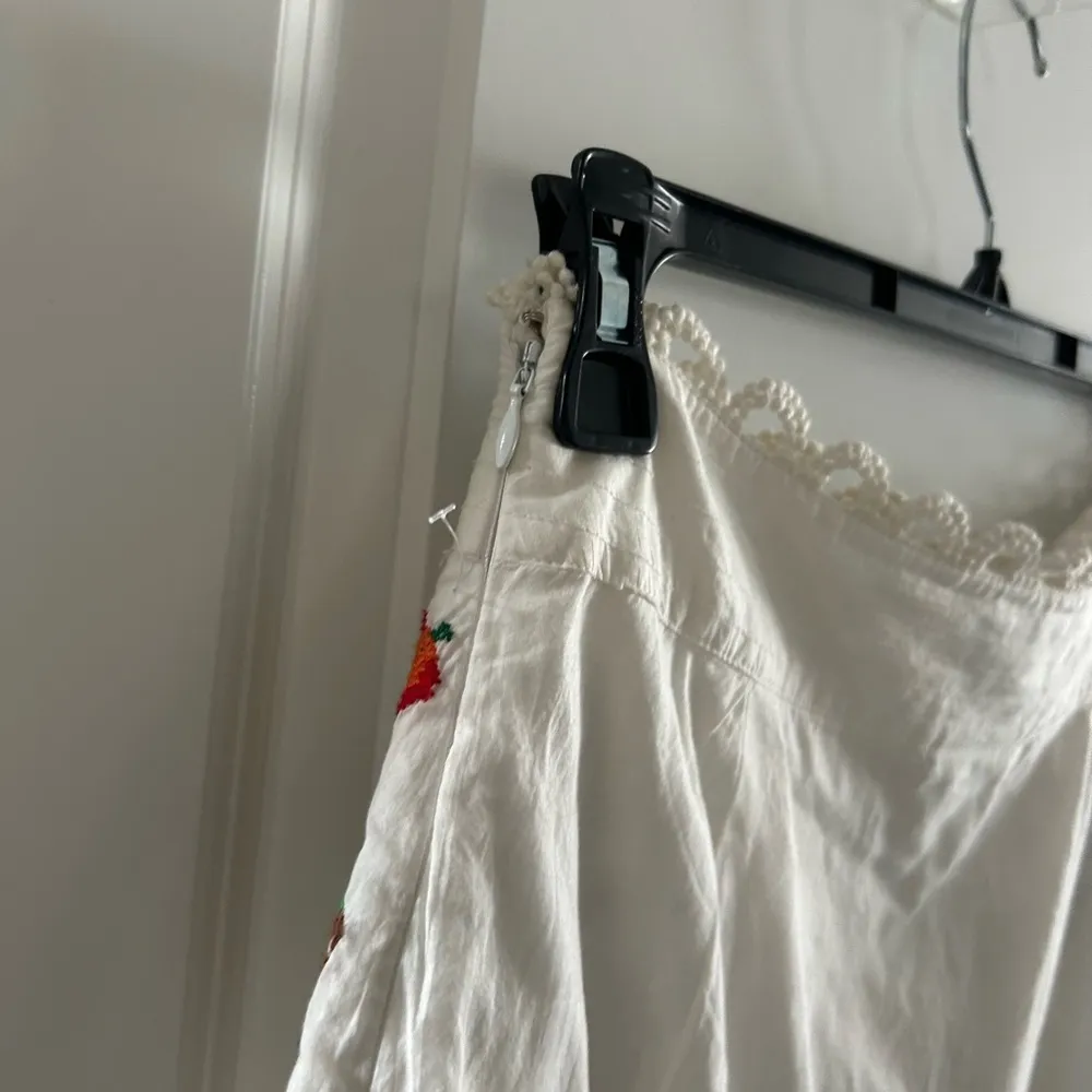 Farm Rio Pitanga Embroidered Mini Skirt - Image 5