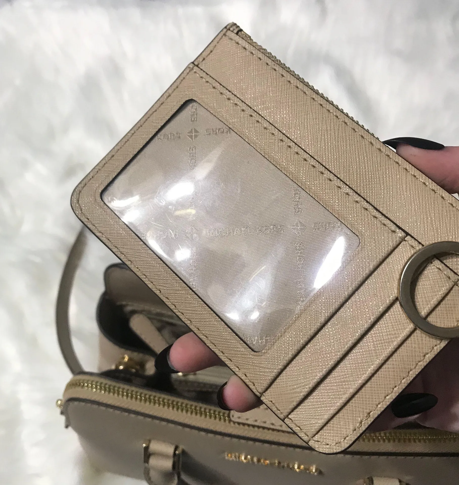 Michael Kors Small Tan  Purse - Image 4