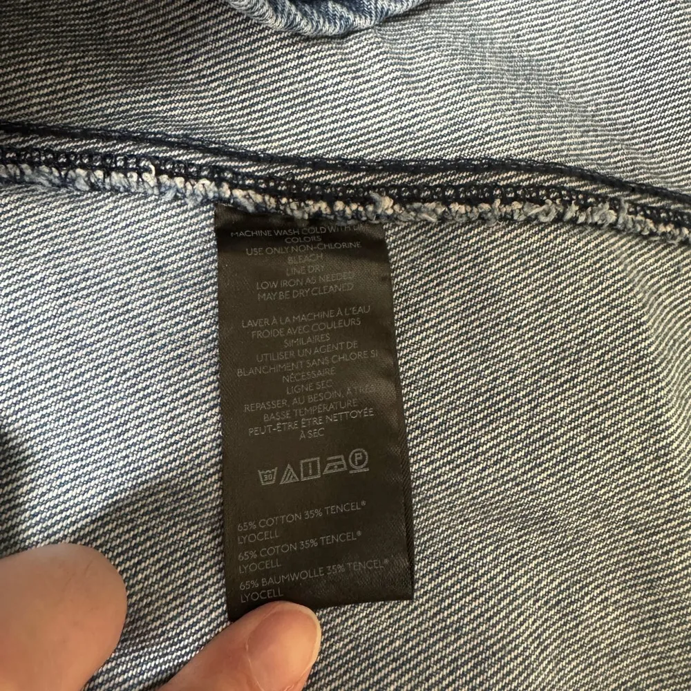 Anthropologie Pilcro Barrel Denim Midi Skirt 4 Dark Denim - Image 9