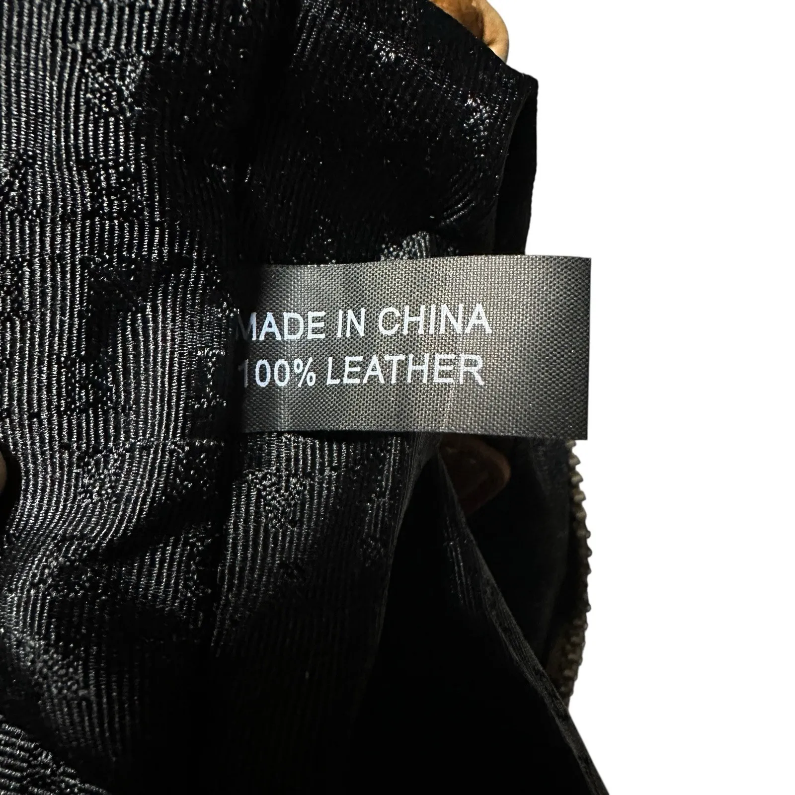 Y2K Designer L.A.M.B. Gwen Stefani Leather Crossbody Shoulder Bag Tan - Image 7