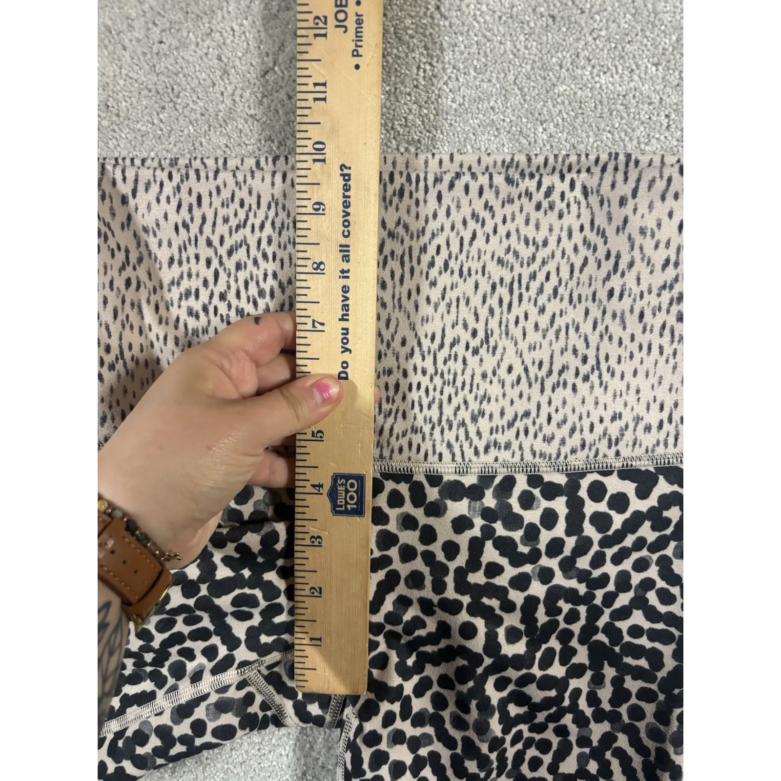 Lululemon Wunder Under Crop II *Full-On Luon Roll Down - Size‎  6 - Image 7