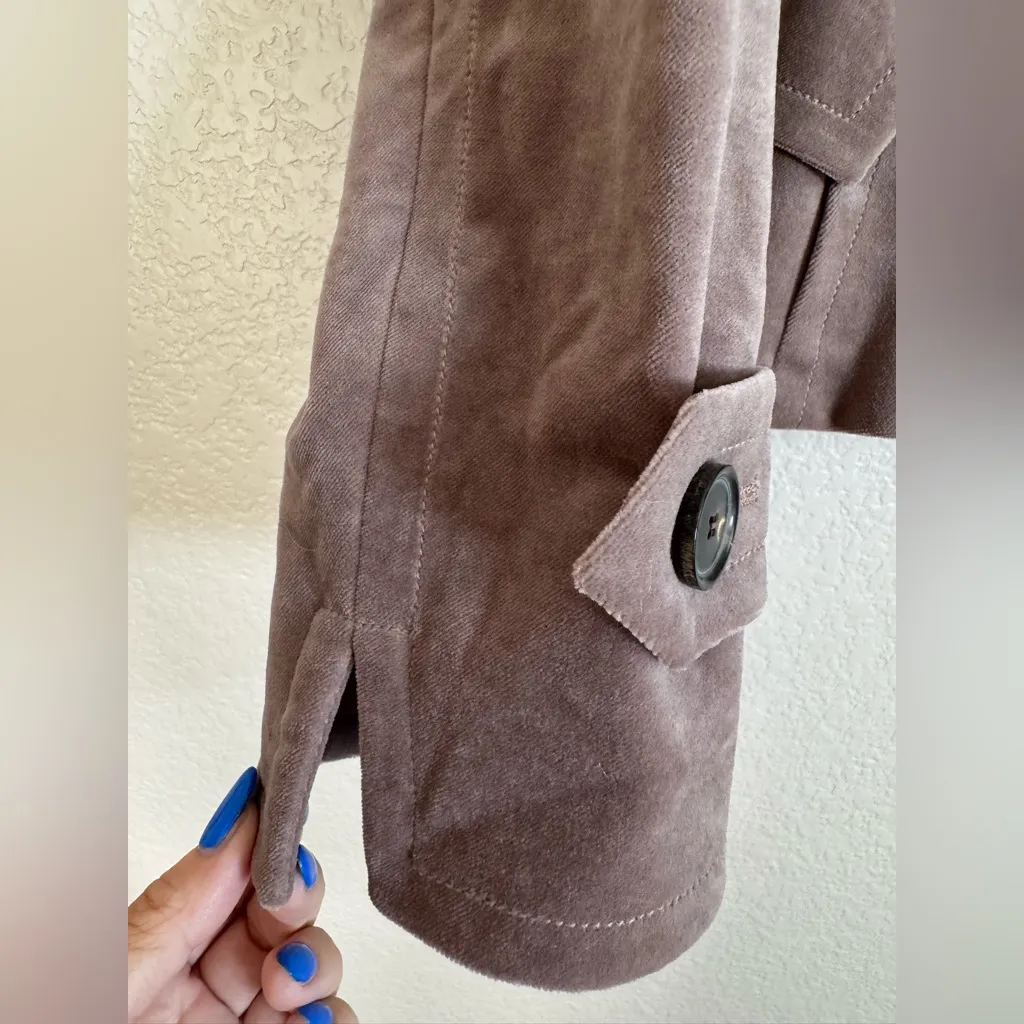 Akris Punto Suede Zip Jacket Coat size US 8 $2,790 - Image 10