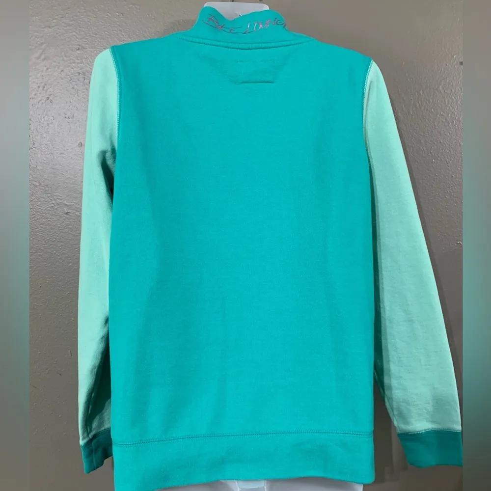Lounge Green Quarter Zip Pullover - Image 3