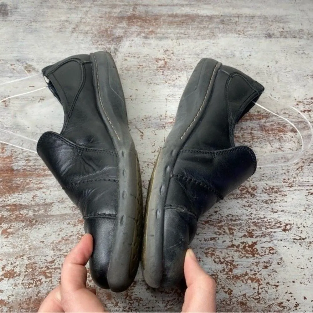 Cobb Hill Black Leather Slip on Shoes 8.5 - Image 3