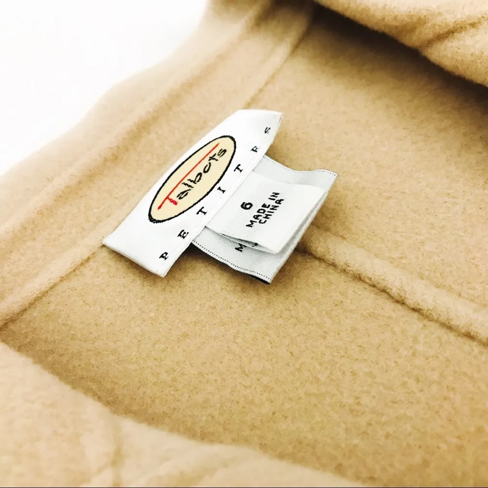 Pure Wool Tailored-Fit Blazer Jacket | Size 6 - Image 12