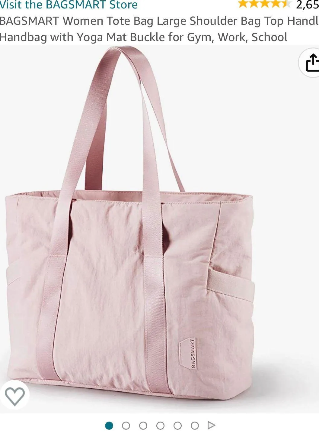 Pink Tote Bag - Image 4