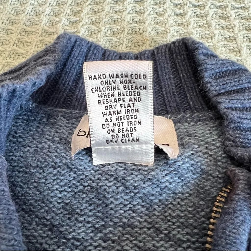 Breckenridge Ugly Christmas Sweater Vest Womens XL Extra Large Blue Grannycore - Image 5