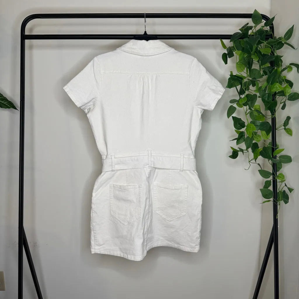 NWT Show Me Your Mumu Belted Outlaw Dress Cream Corduroy size XL Plus Size - Image 4