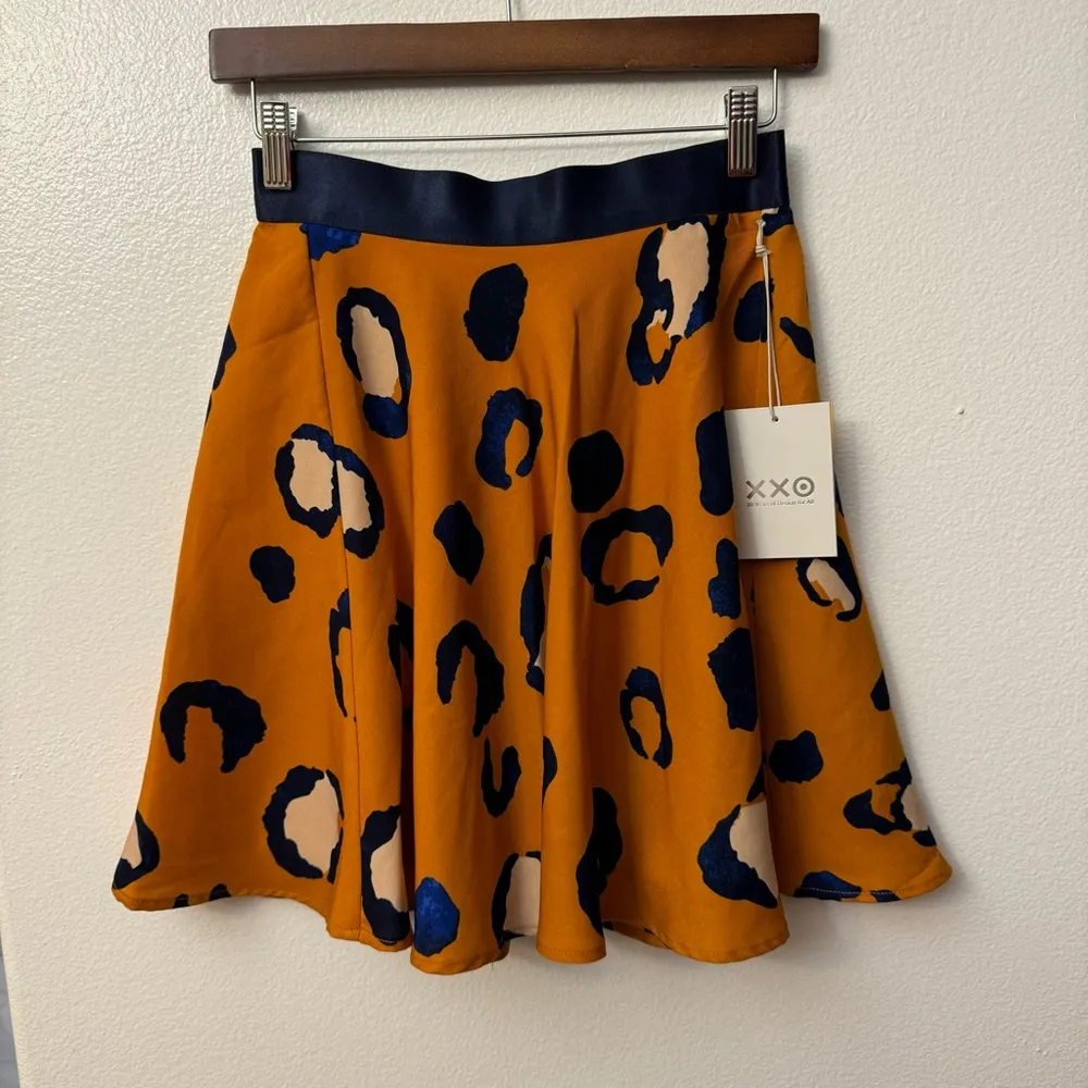 3.1 Phillip Lim for Target Leopard Print Lined Skirt Women's Size 2 - Image 2