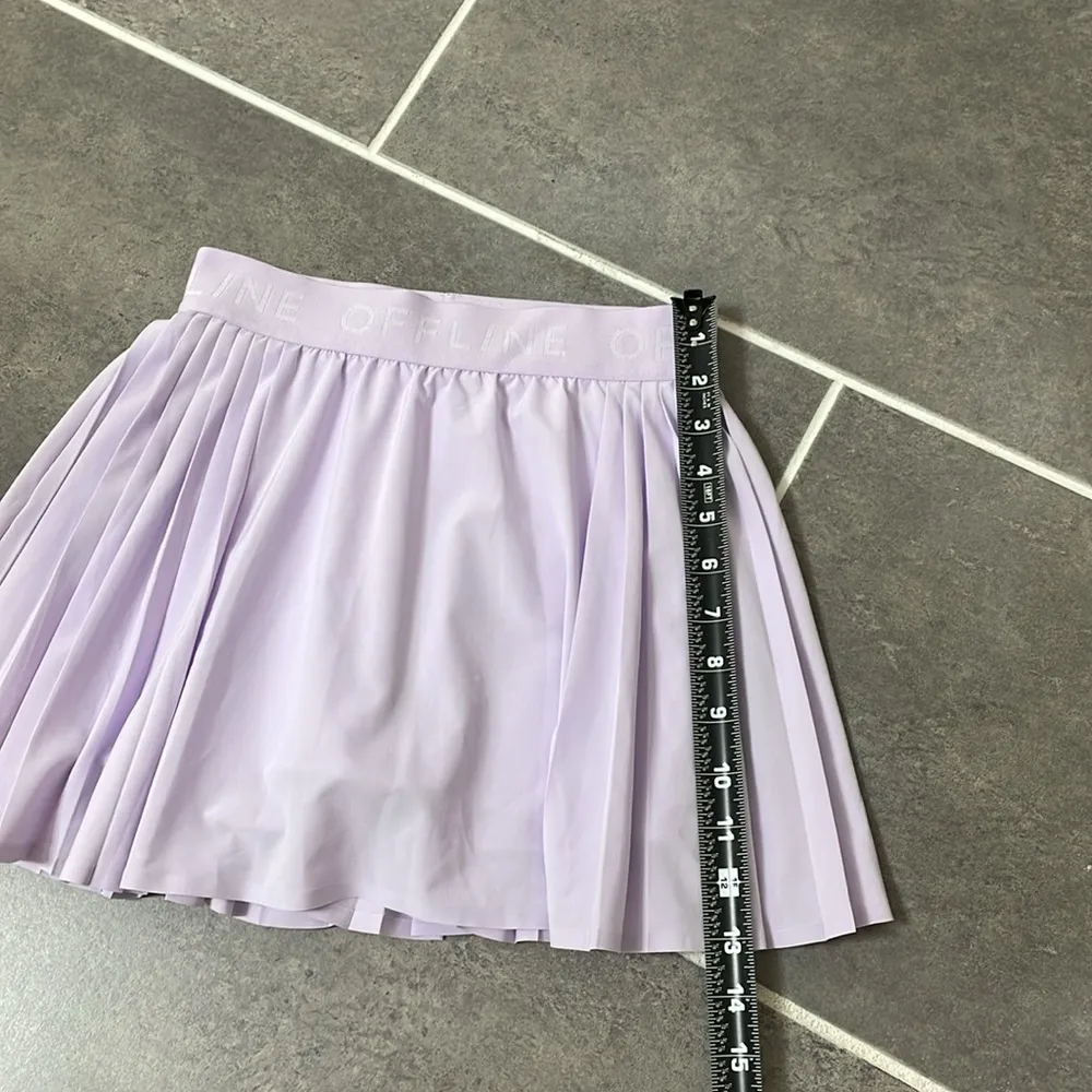 OFFLINE By Aerie Goals Logo Pleated Skort size XS - Image 7