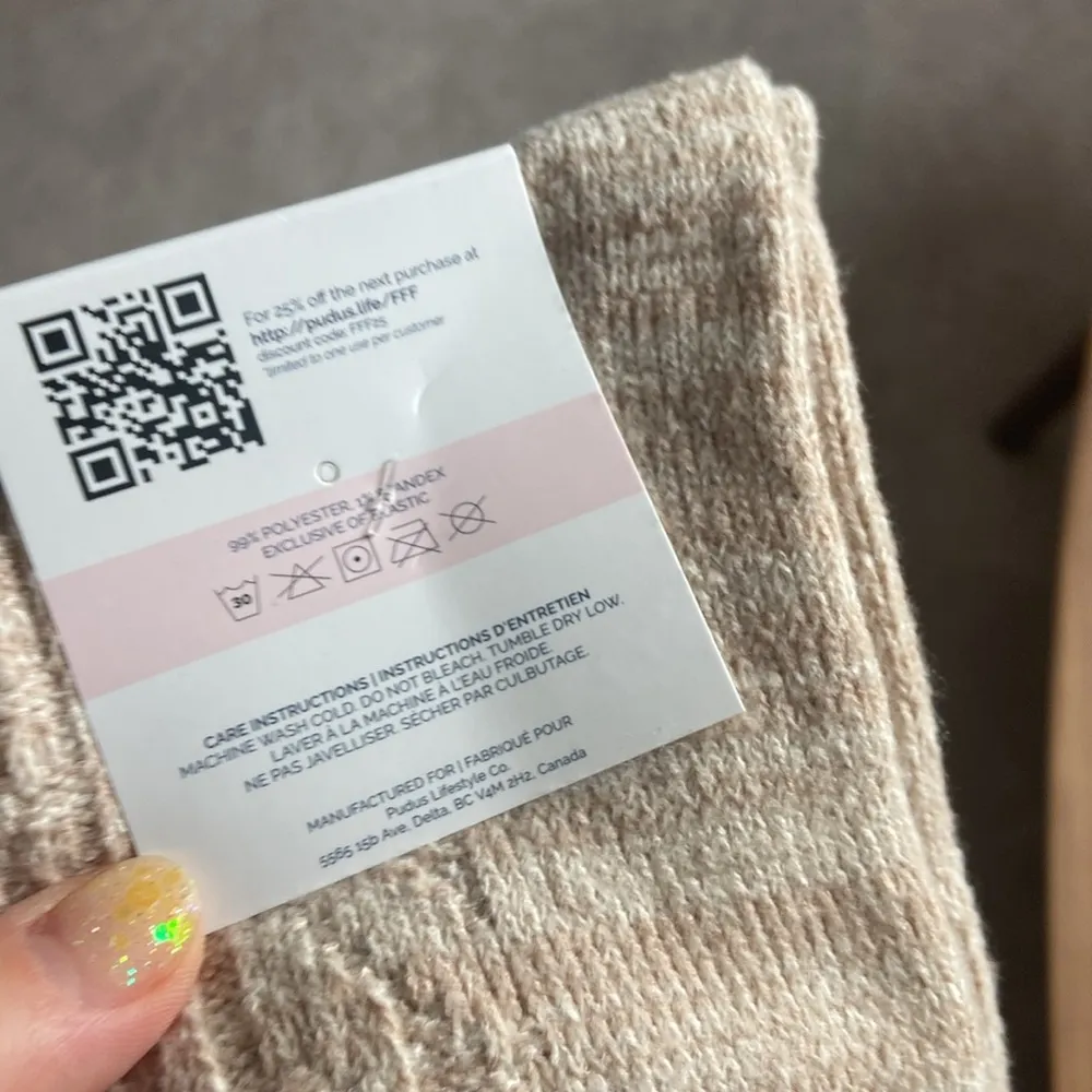 Pudus sweater socks. Shoe size 6 - Image 4