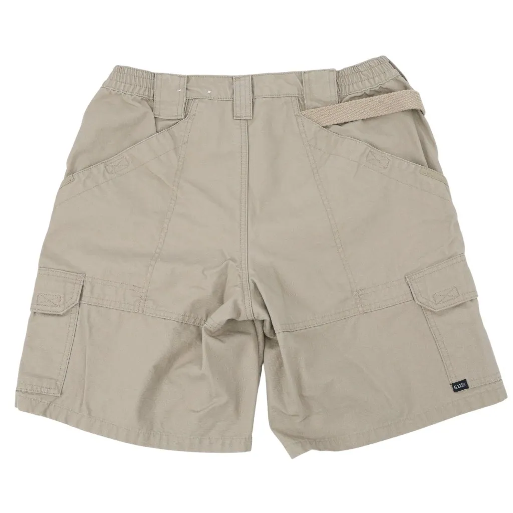 5.11 Tactical Khaki Beige Canvas Cargo Shorts Women's 12 - Image 3