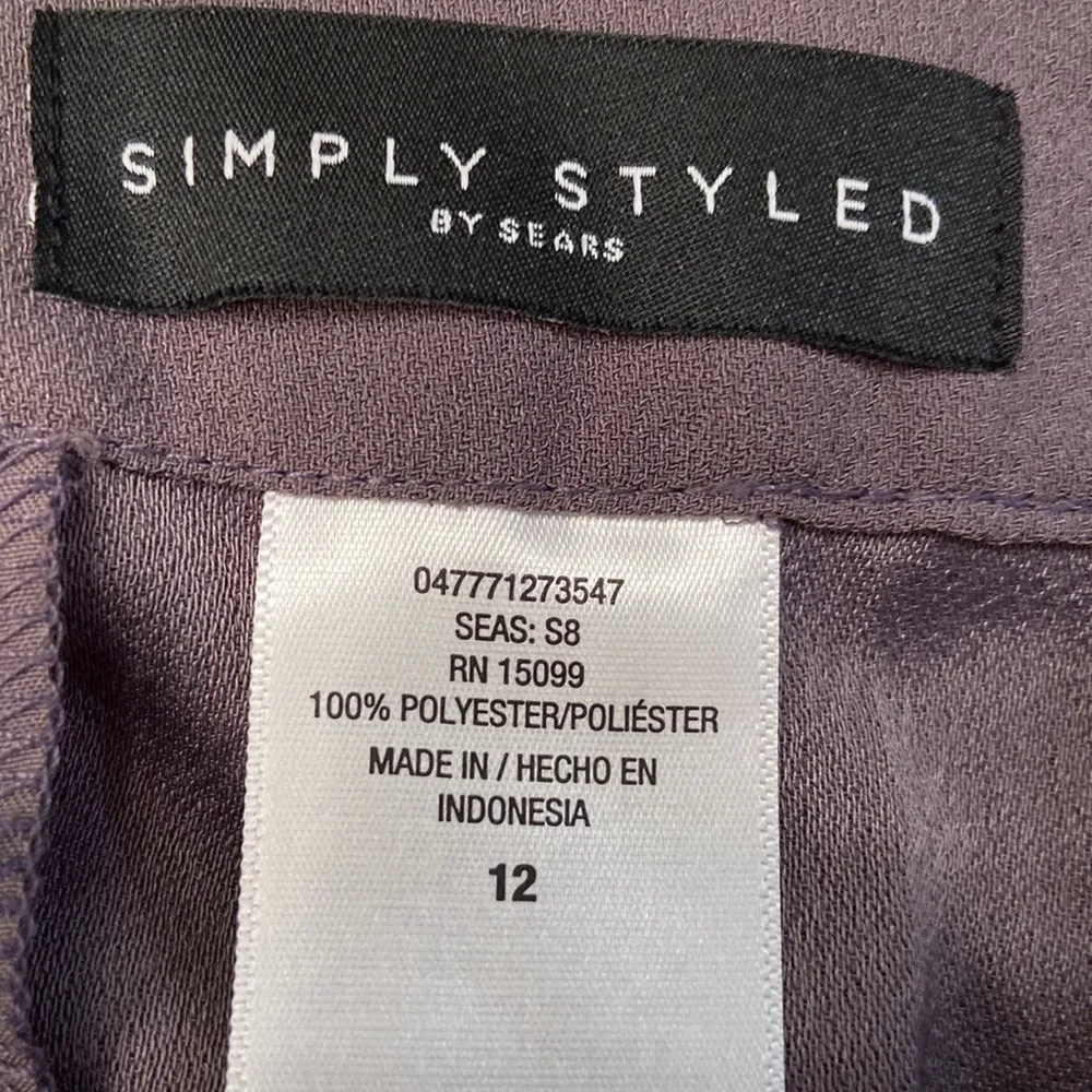 grey/taupe Culotte size 12 - Image 5