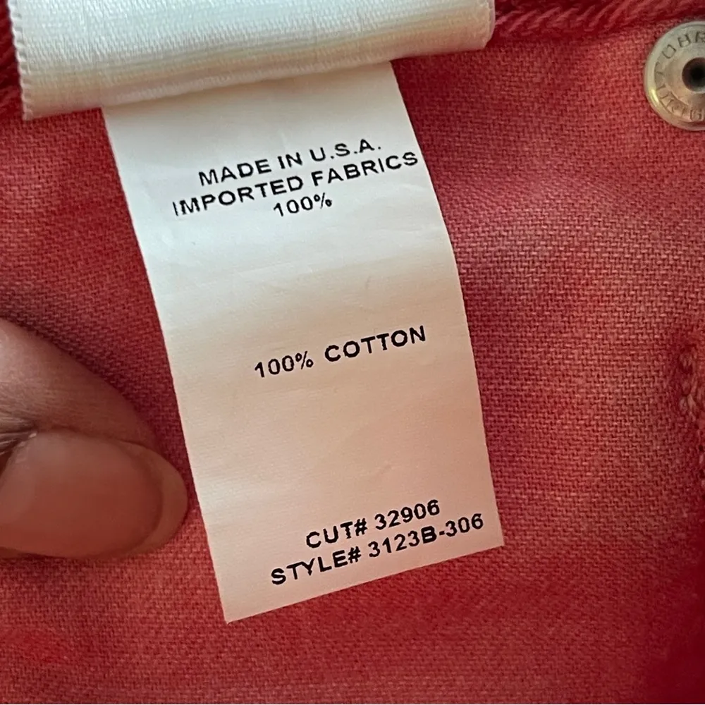 CITIZENS OF HUMANITY | Red DARIA Y2K Micro Mini Denim Jean Skirt Sz 26 - Image 8