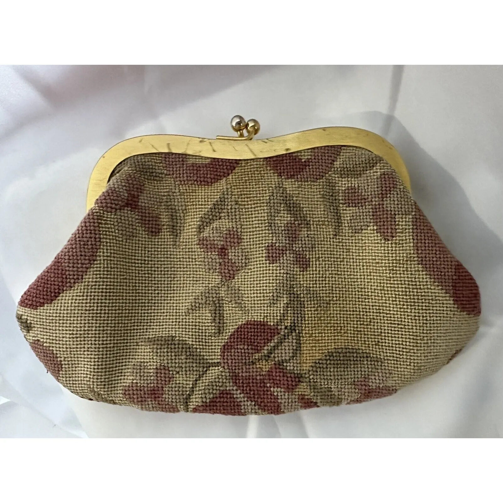 Henry A La Pensee Paris Vintage Purse Tapisserie Ancienne France - Image 7