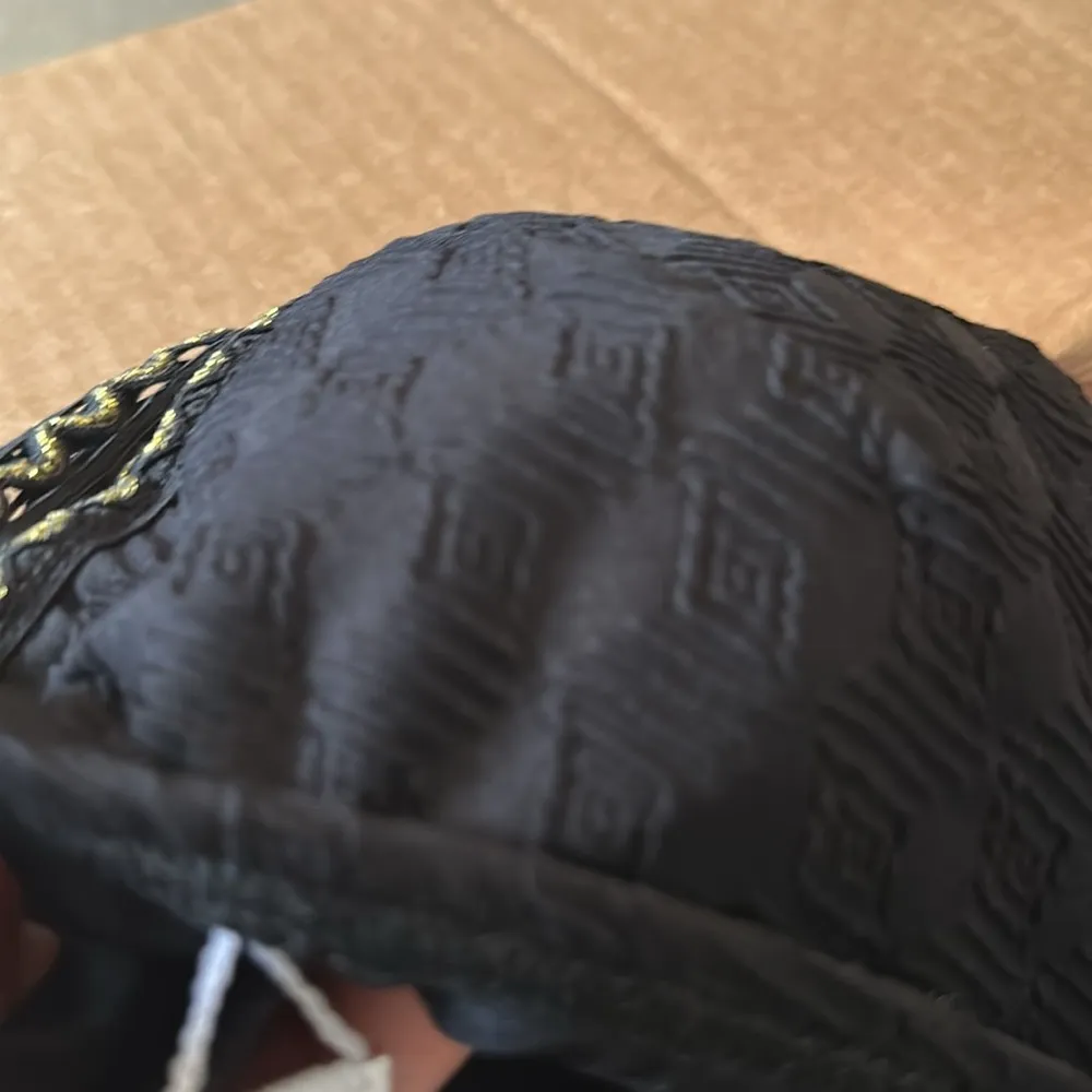 Cupshe Knotted Bikini Top & High-Rise Bottoms Set size Medium black gold trims - Image 8