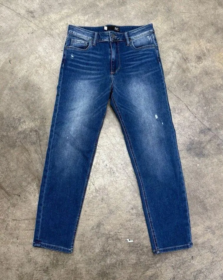 Kut from the Kloth Naomi Girlfriend Ankle Straight Leg jeans - Image 2