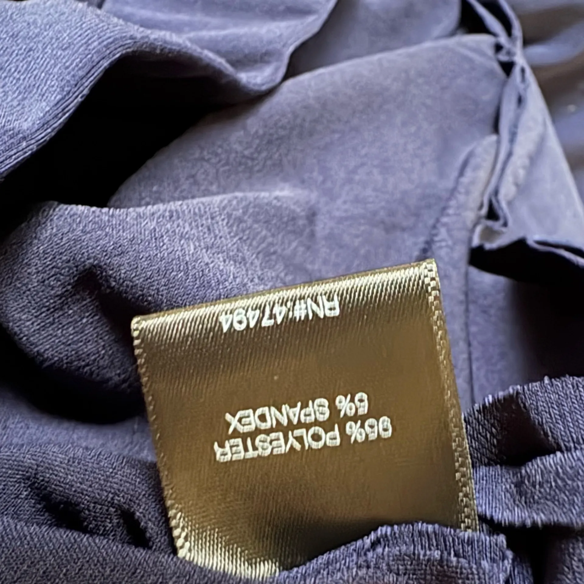 NORMA KAMALI Low Rise Pleated Trouser Pants Size Medium In True Navy NWT - Image 5