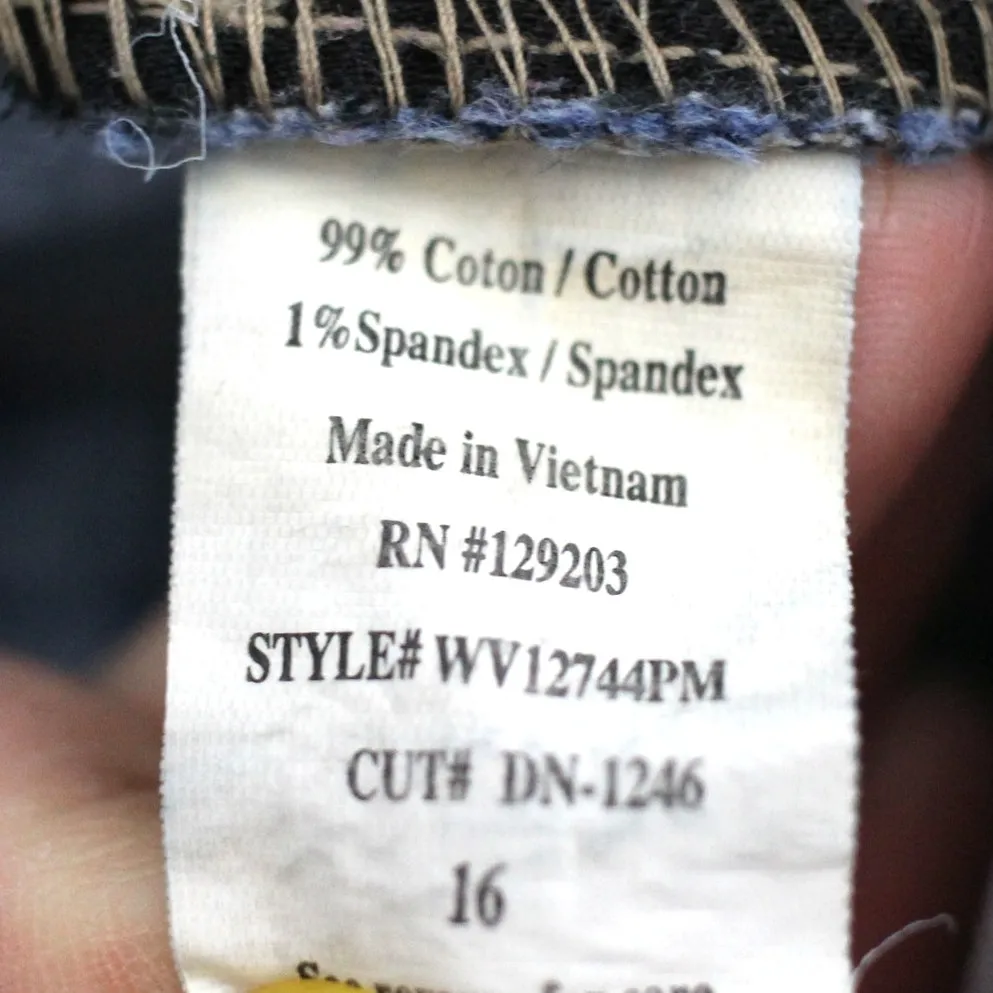 Cello High Rise Acid Wash Distressed Jean Size 16 - Image 4