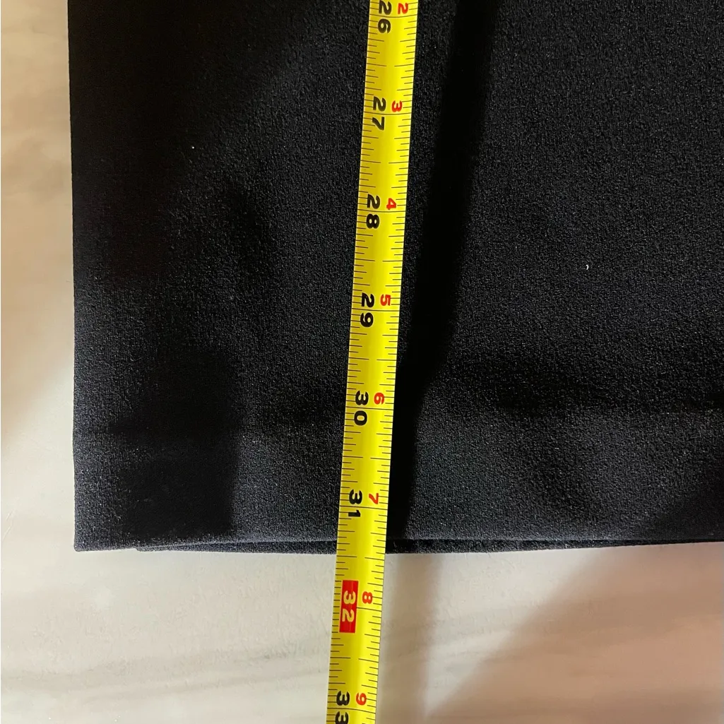 Tommy Hilfiger Women’s Black Sleeveless Belted Jumpsuit 10P Petite Mock Neck - Image 7