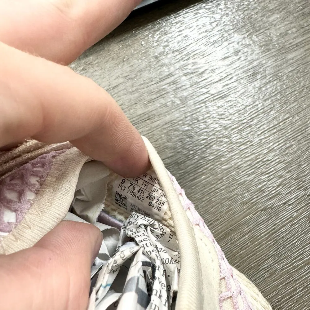 Adidas Originals Womens Deerupt Athletic Sneakers Linen Lilac Purple B37600 SZ 9 - Image 6