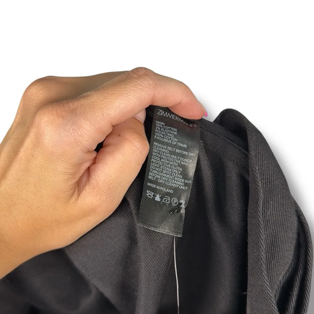 Zimmermann Belted Paper bag‎ Waist Pants - Image 6