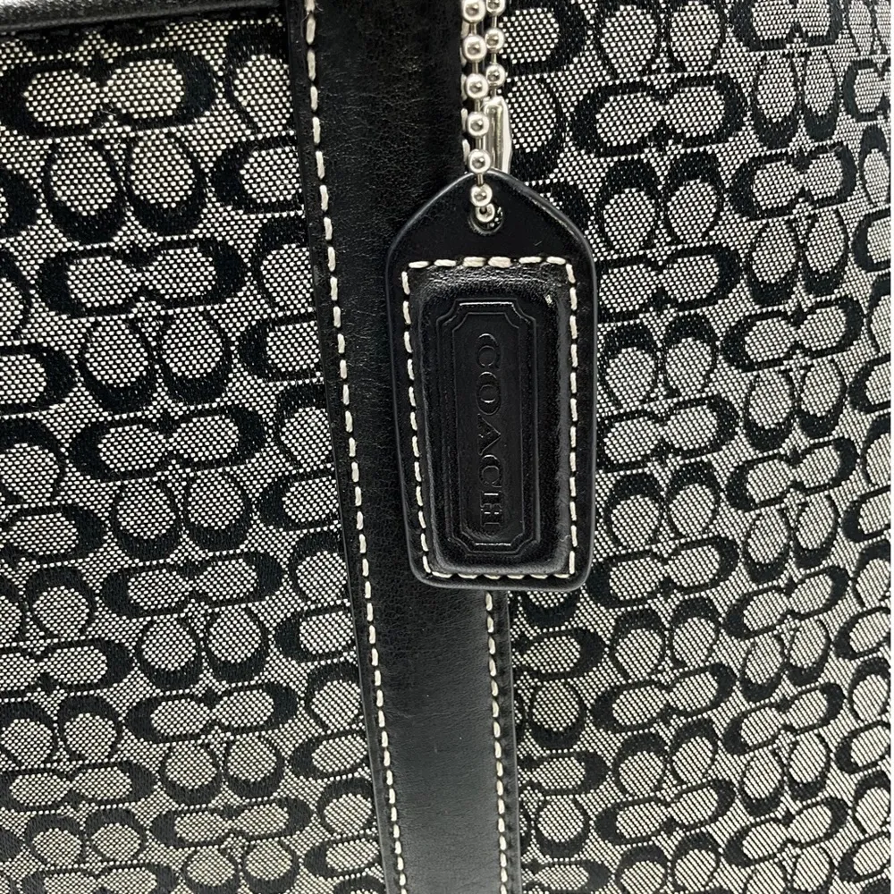 Coach Signature C Logo Business Satchel Tote Bag Mini C  Signature - Image 13