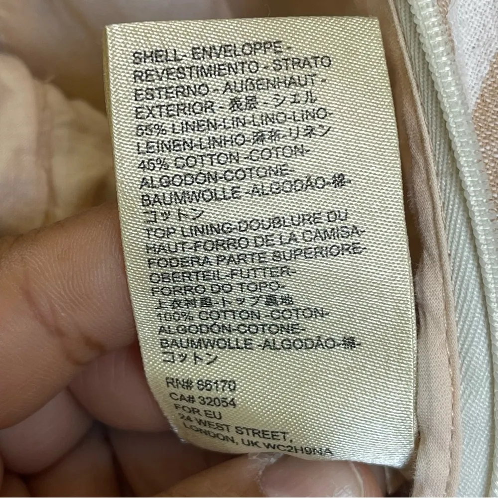 Anthropology Savannah Striped jumpsuit SZ 12 - Image 8