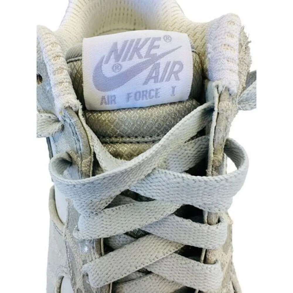 WMNS Air Force 1 Low Premium '07 Feather Gray White NWB Woman's Size 8 315186332 - Image 15