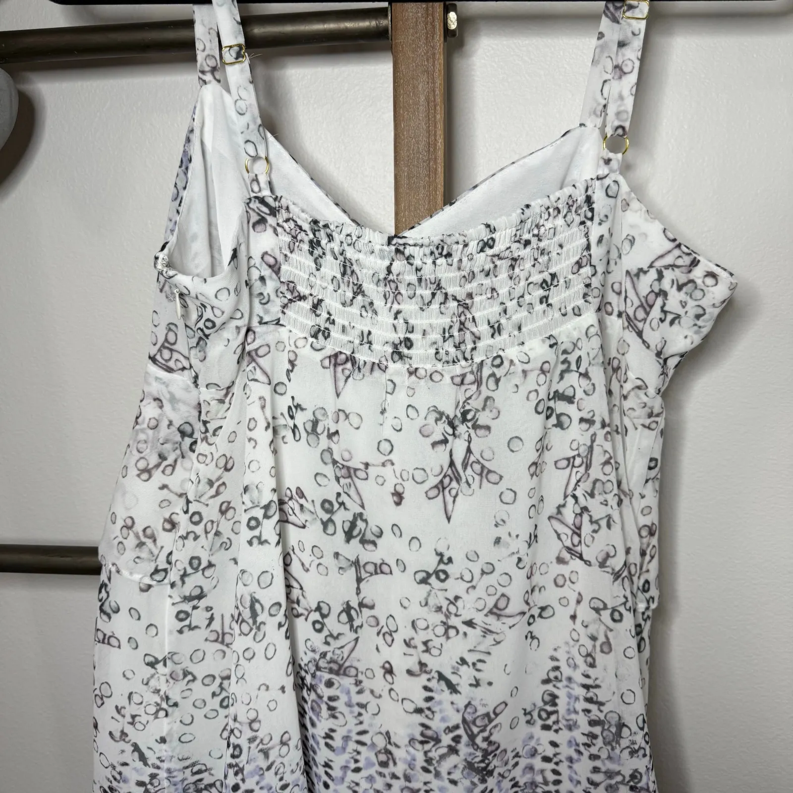 Cabi Style 272 On the Clock Tiered Print Cami‎ Size Medium - Image 7