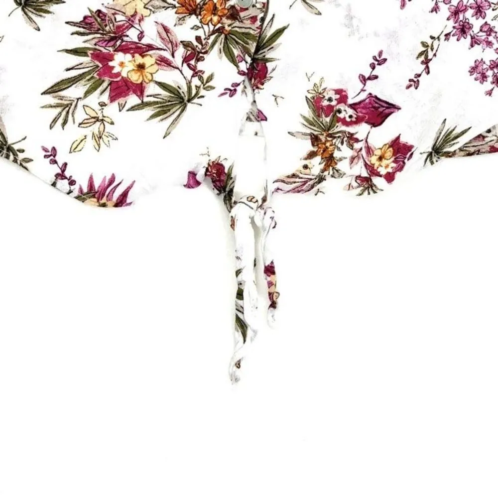 Sociallite Womans Floral Blouse XS - Image 4