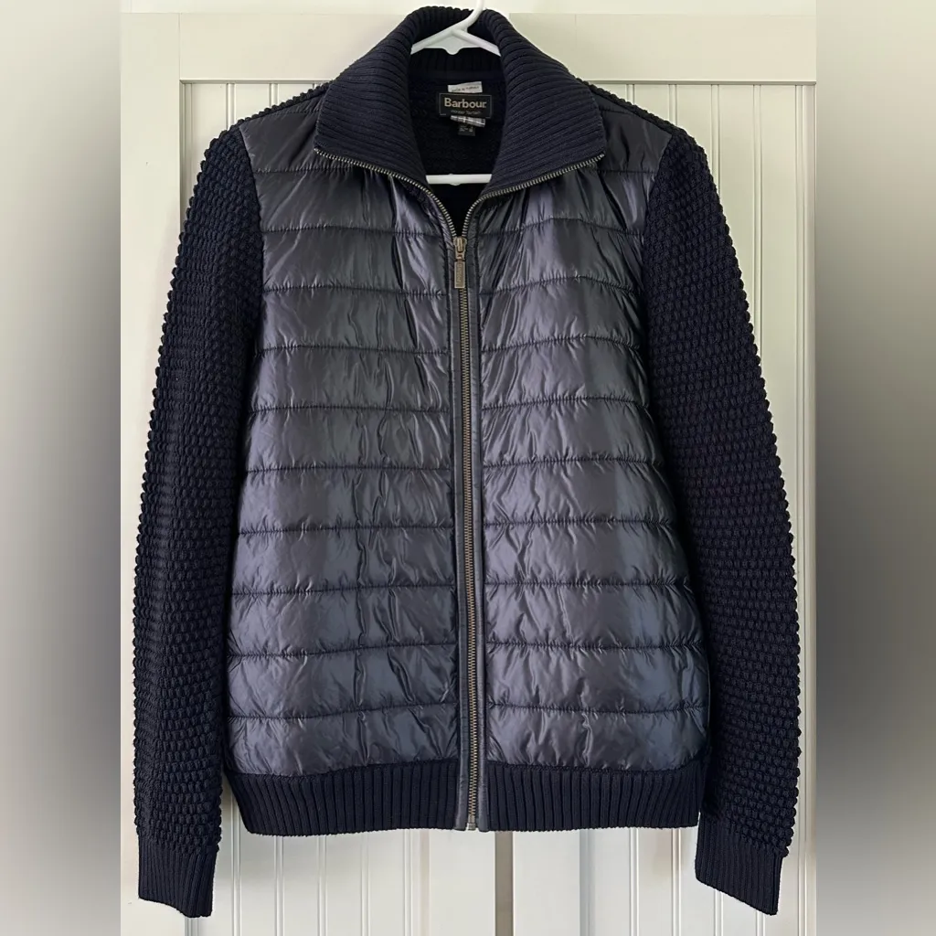 Barbour Shannon Sweater navy size 6 - Image 4