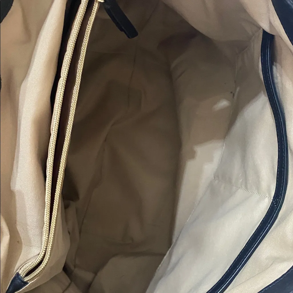 Cole Haan black Leather Hobo Bag - Image 7