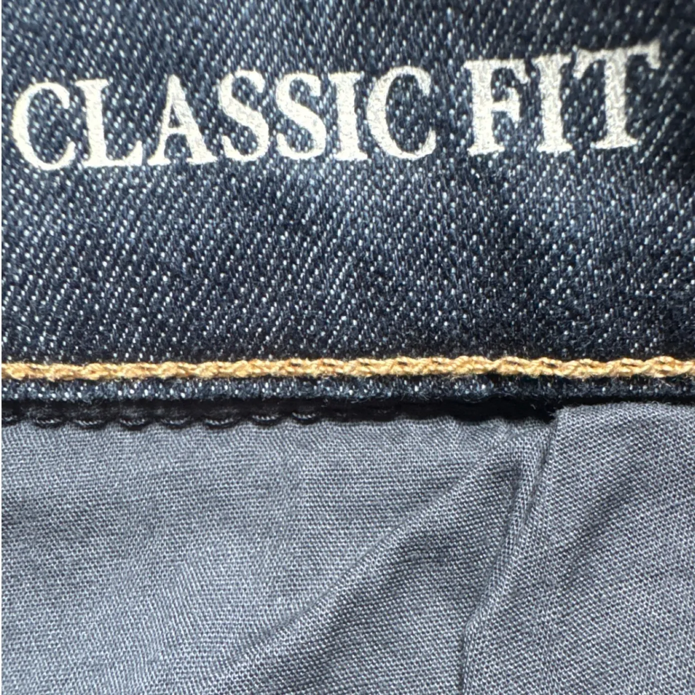 Croft & Barrow Denim Skirt Classic Fit Stretch Blue Jean‎ Skirt Size 16 - Image 5