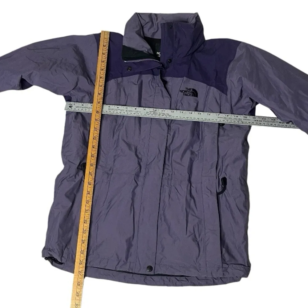 THE NORTH FACE Hyvent Jacket Lavender Hidden Hood Womens Size Medium - Image 10