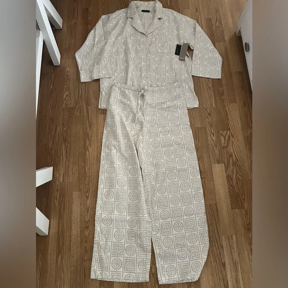 Natori Cream Patterned Women's Pajama Set - Image 2