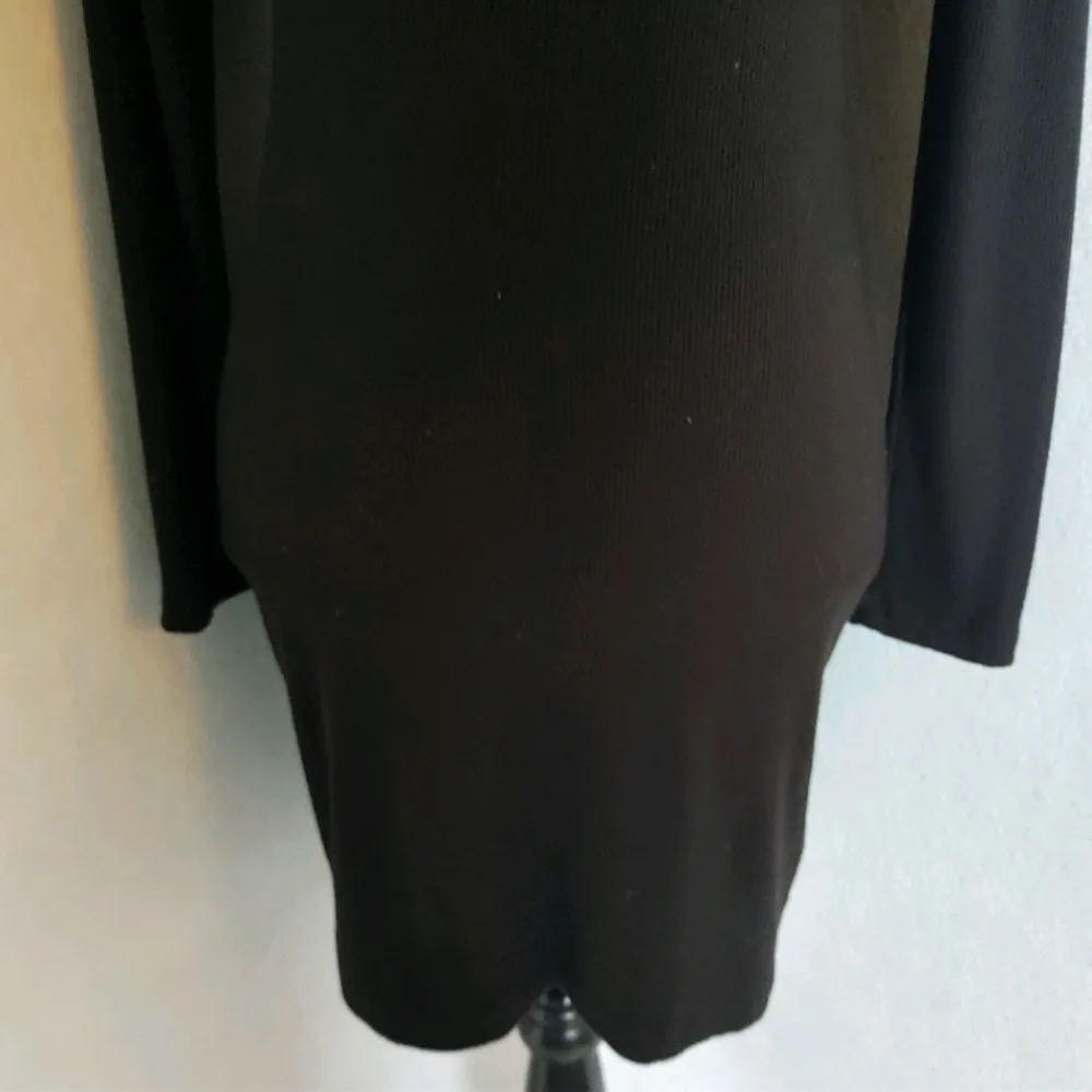 Guess Los Angeles Black Knit Bodycon Dress - Image 3