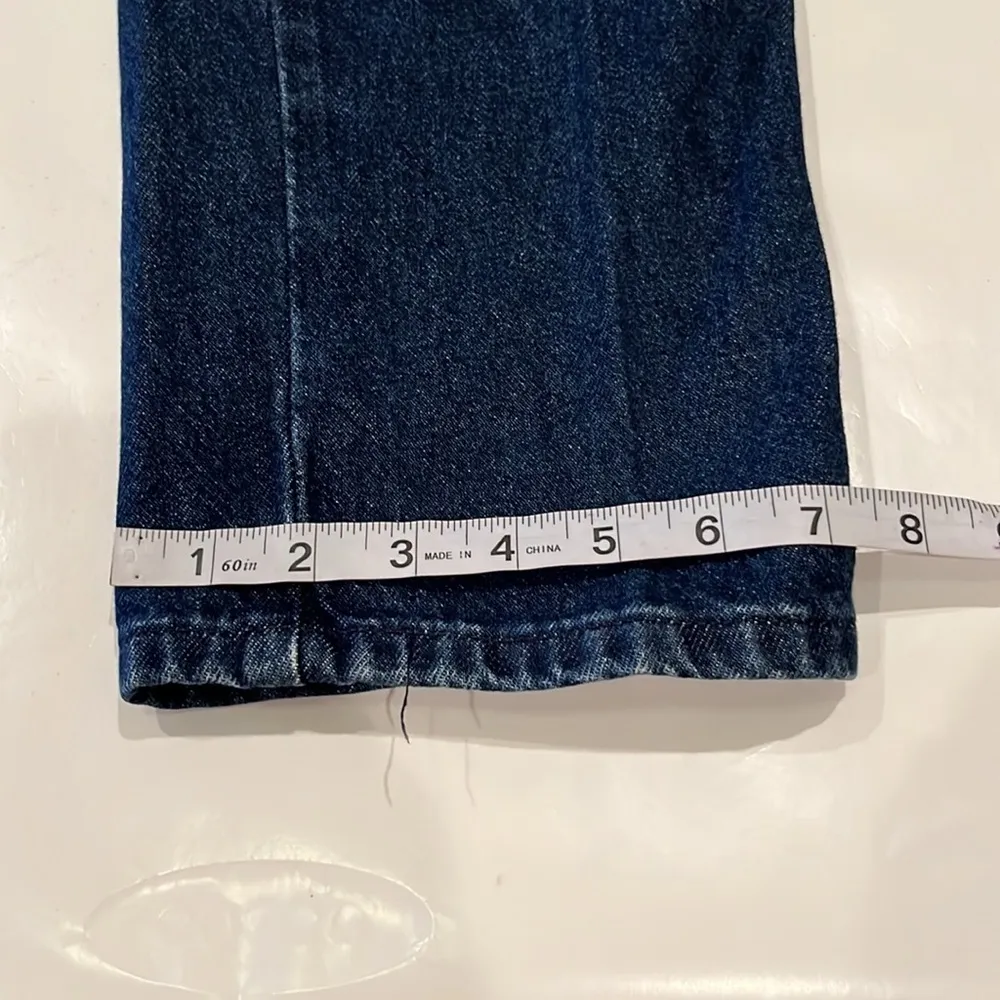 Vintage Rocky Mountain Denim Straight Leg High Rise Size 13/14 - Image 8