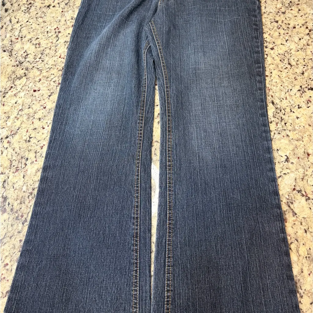 Riders by Lee Women's Mid Rise Boot Cut Jeans - Dark Blue - Image 2