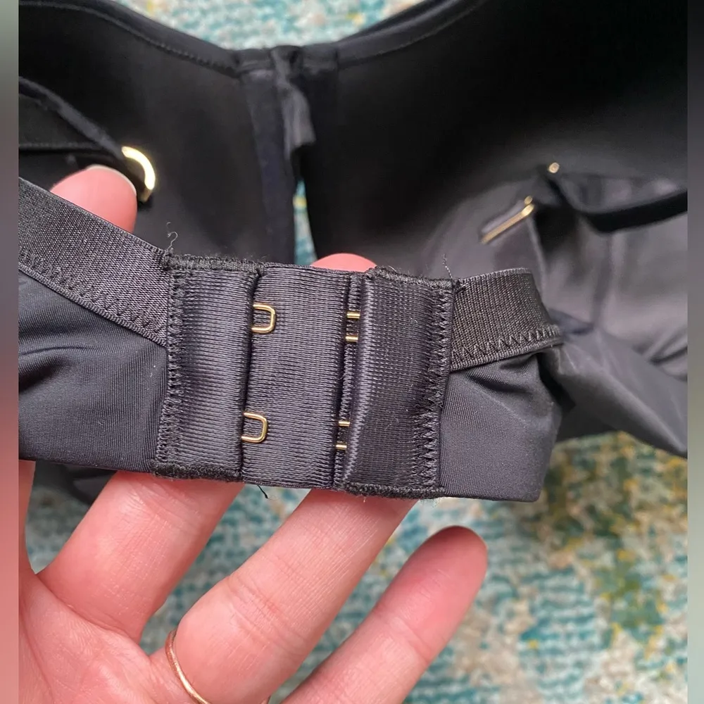 ThirdLove 24/7 Classic Uplift plunge bra black, size 36F - Image 10