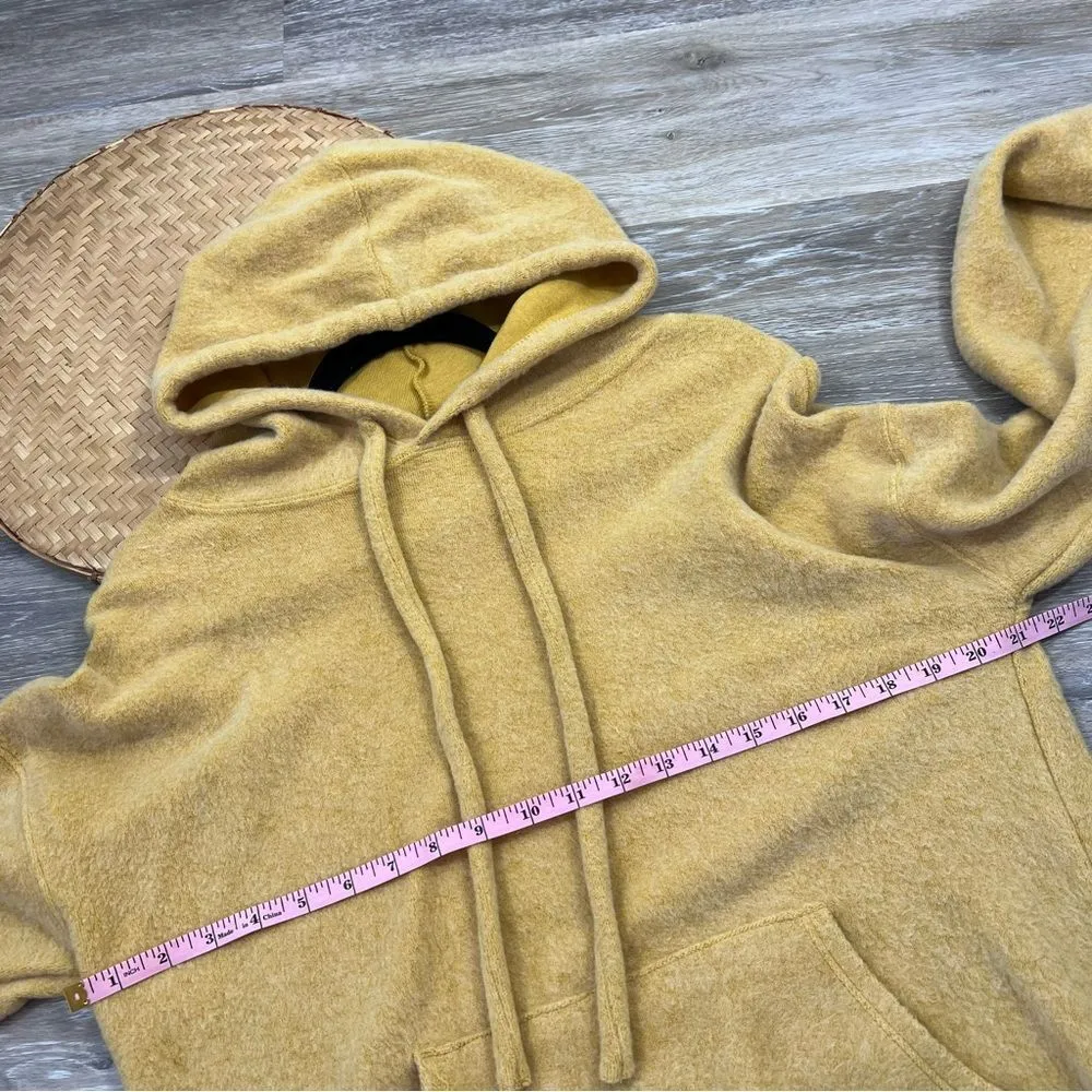 Soft serve softest‎ hoodie ever yellow fuzzy Size XS - Image 4